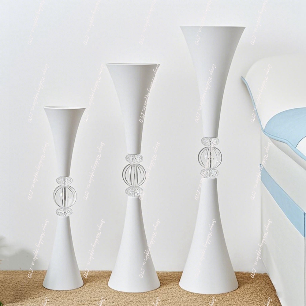 Centerpiece Vase Tall - 10 adet 50/60/70cm akrilik çiçek topu