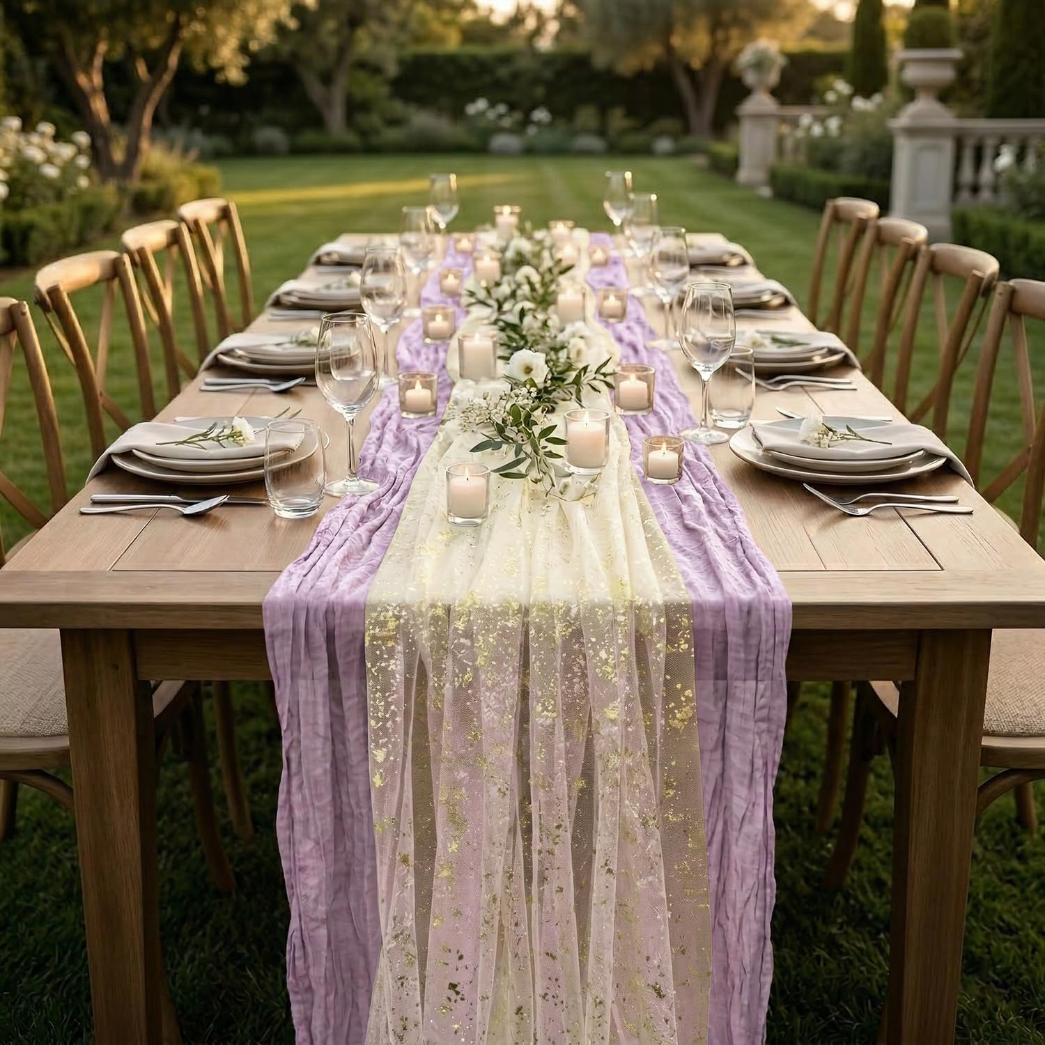 Wedding Supply Rentals - 2'li Paket Peynir Bezi Masa Örtüsü