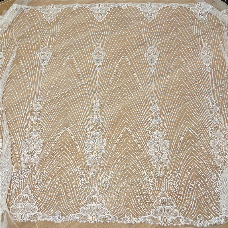 Yeni Çizgili Dantel Nakış Paye - Wedding Dress Supply incelemesi ve fiyatı