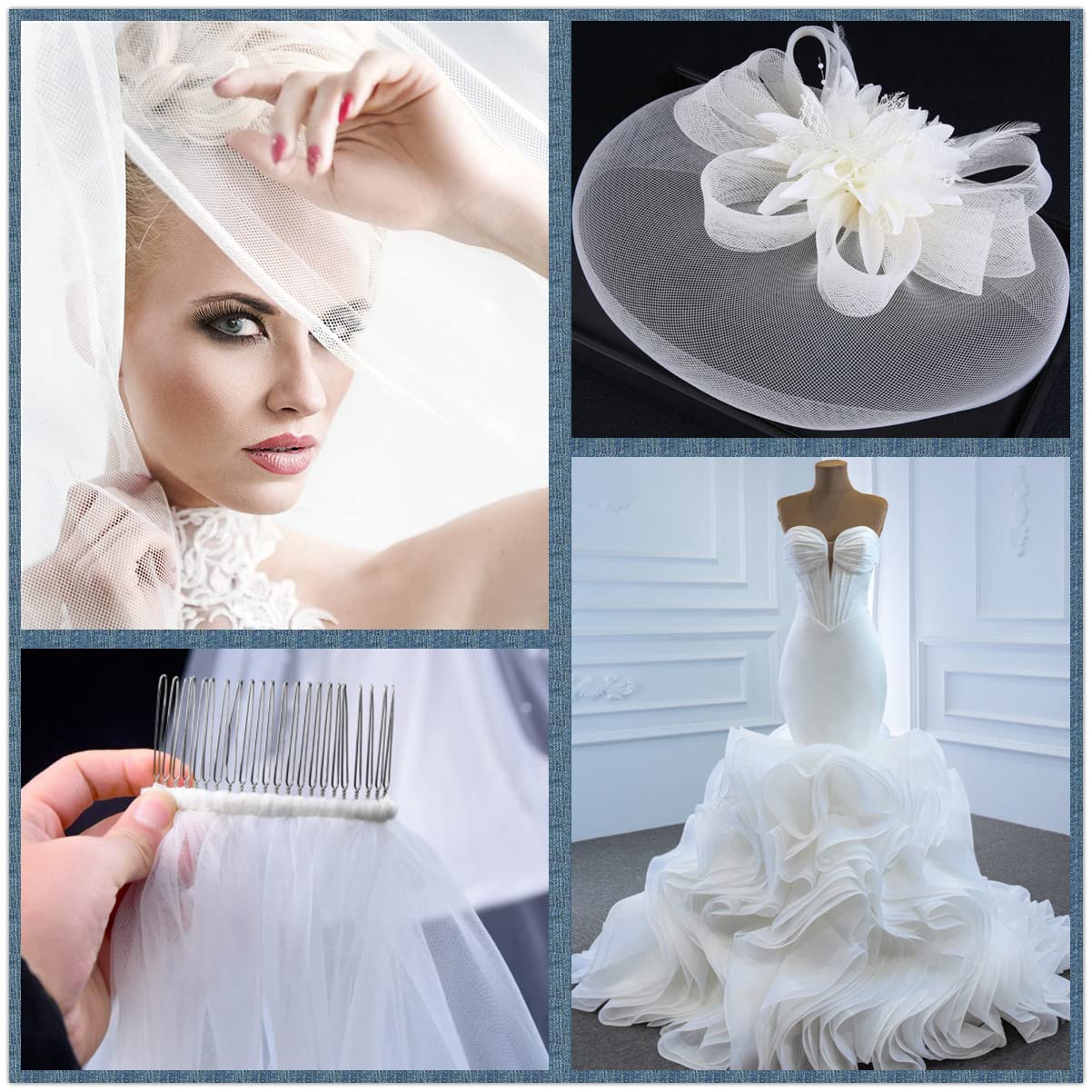 Sert Polyester At Kılı Örgüsü  - Wedding Dress Supply incelemesi ve fiyatı