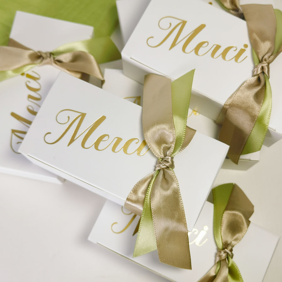 Küçük hediye kutuları MERCI pa - Wedding Supply Business incelemesi ve fiyatı