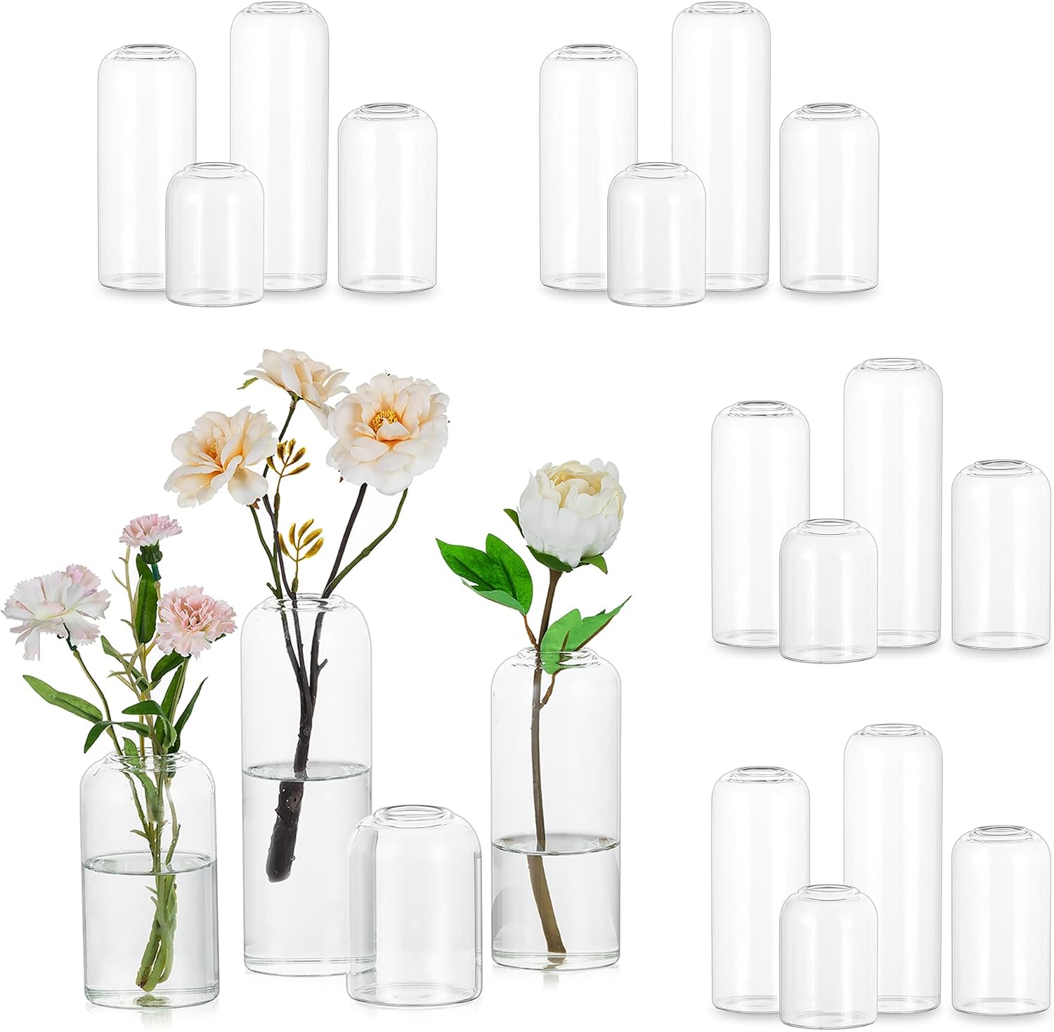 Hewory Cam Çiçek Vazoları: 20  - Centerpiece Vase Tall incelemesi ve fiyatı