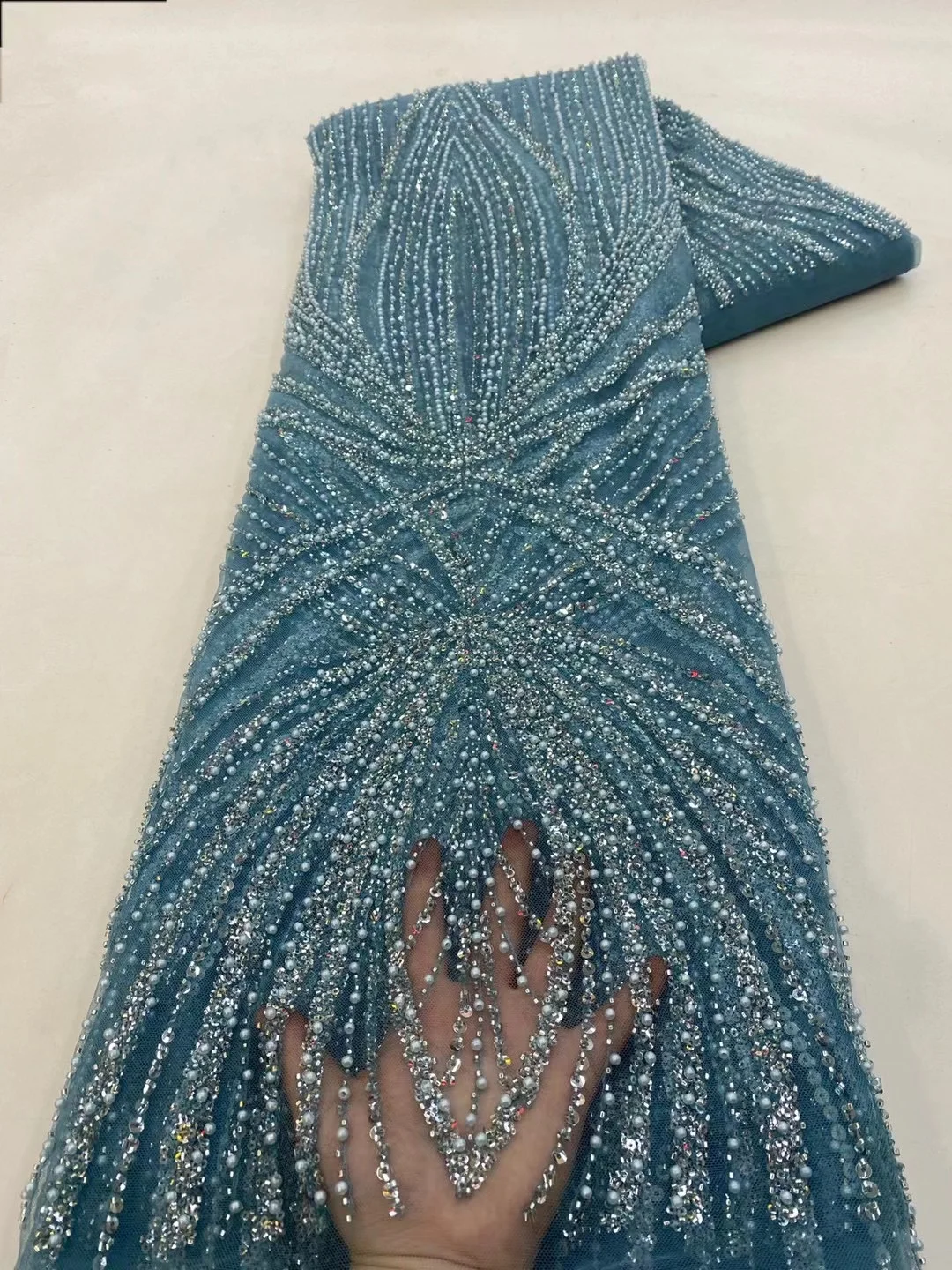 2 yard Yüksek Kaliteli Afrika  - Wedding Dress Supply incelemesi ve fiyatı